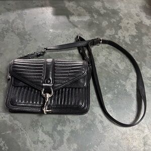 Rebecca Minkoff Quilted Hudson Mini Moto